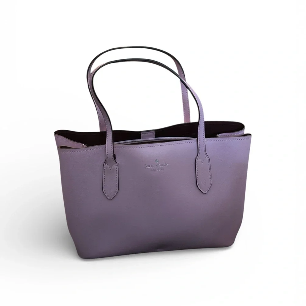 ✨💜 Kate Spade Crossbody New York Bleecker Tote-Lavender 💜✨ - Picture 2 of 5